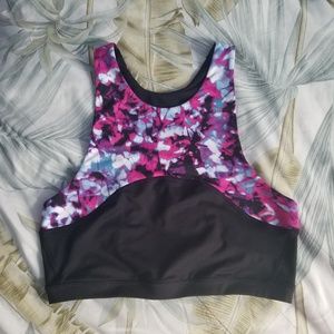 Patterned Sports Bra